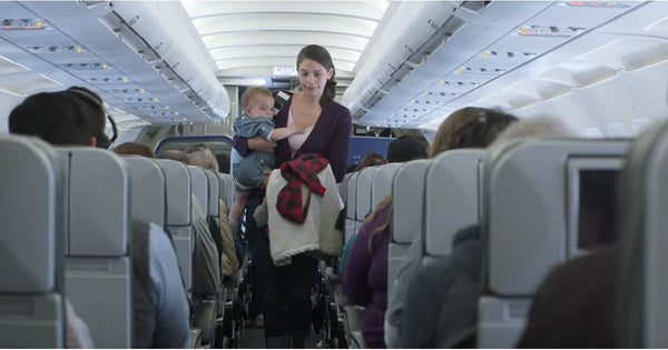 How to fly with baby infant