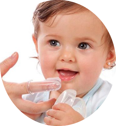 Silicone Finger Toothbrush Teething sign and symptoms