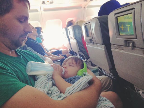 How to fly with new born baby