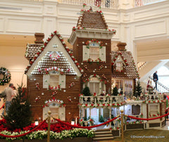 Gingerbread house Disney Grand Floridian Hotel