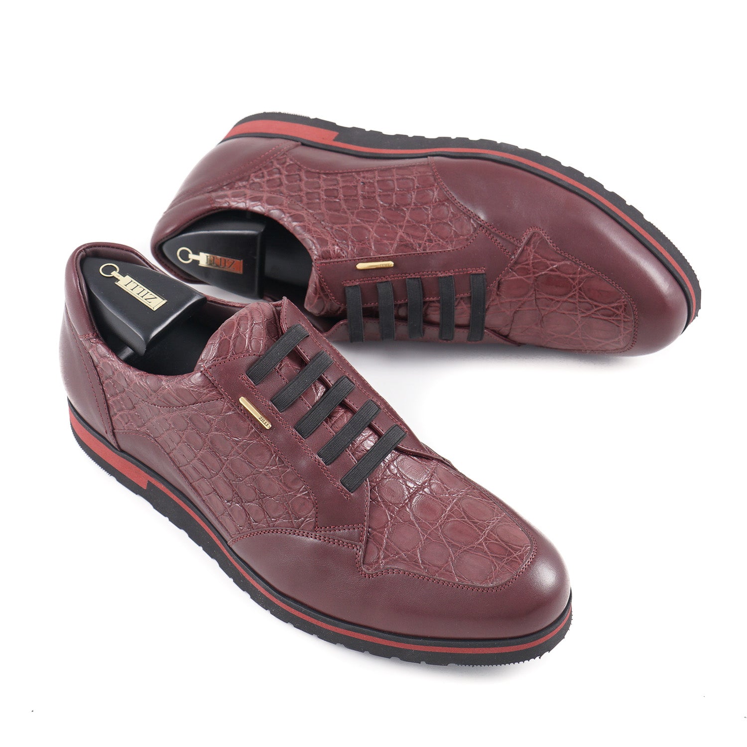 Eastern Sammenhængende Dekan Zilli Crocodile and Calf Leather Sneakers – Top Shelf Apparel