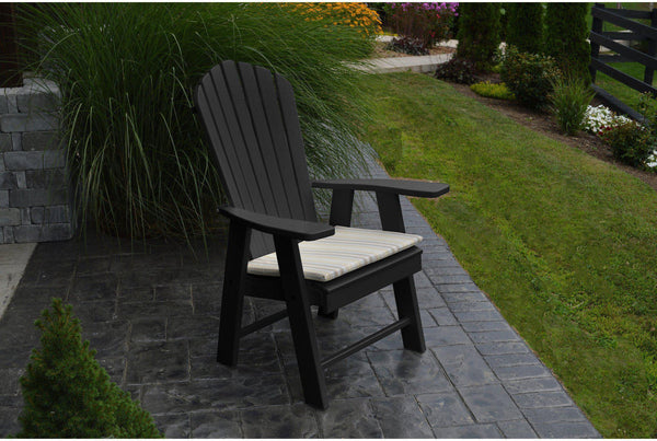 Outdoor A&amp;L Furniture Co. Poly Upright Adirondack Chair 