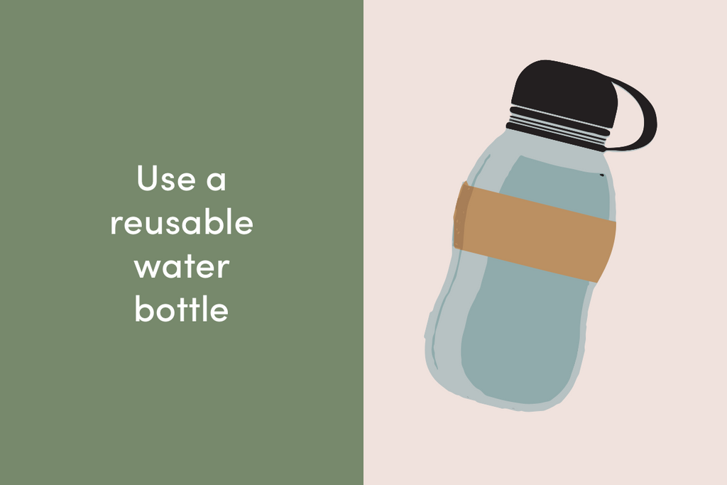Use a reusable water bottle