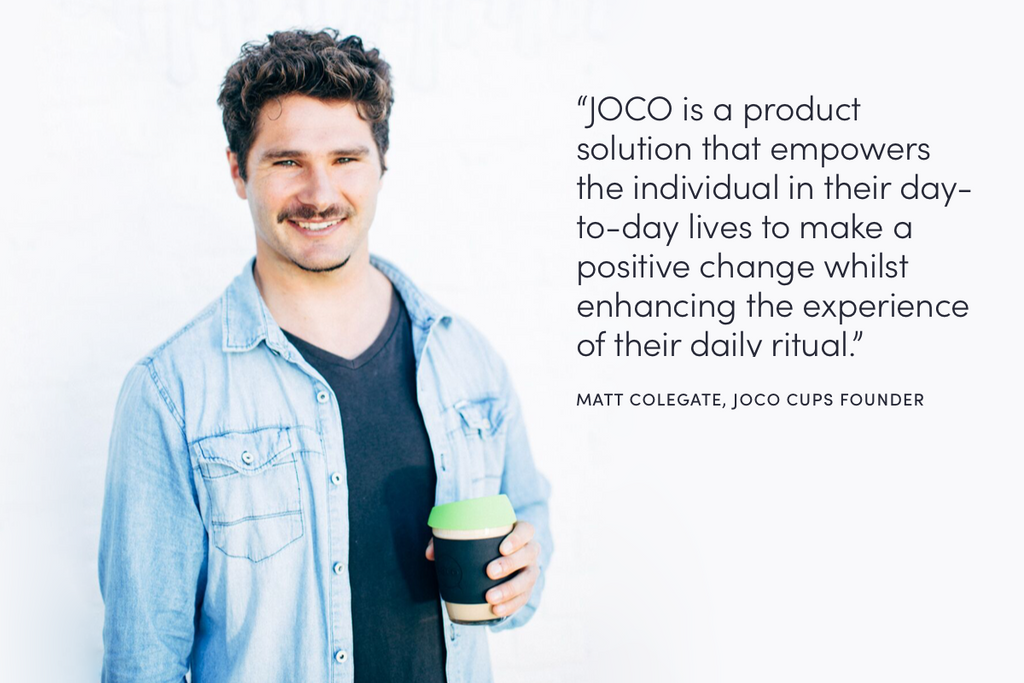 Matt Colegate, JOCO Cups founder