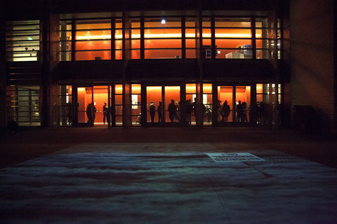 photo of Digital Arts Research Center (DARC) during Peer Gynt performance, UCSC, March 2013