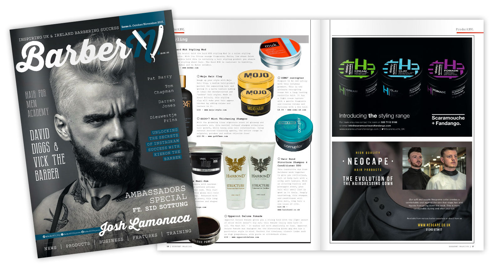 Mojo Hair in Barber NV magazine