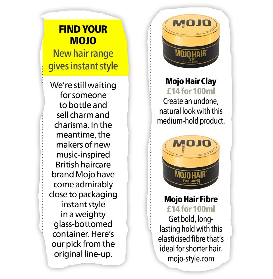 AlphaMan picks their favourite Mojo Hair* styling products