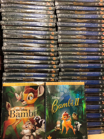 Bambi DVD Movies 1&2 Set