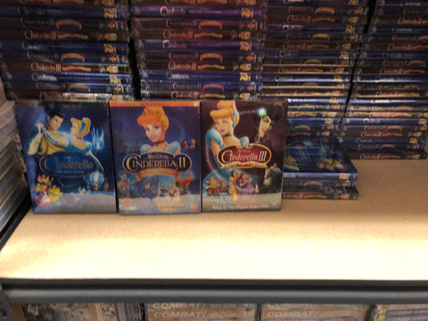 Cinderella DVD Trilogy 1-3 Includes all 3 Movies