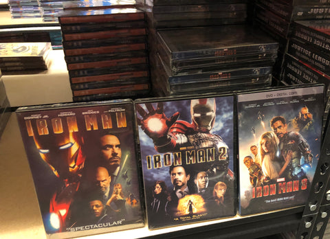 Iron Man DVD Series All 3 Movies Set