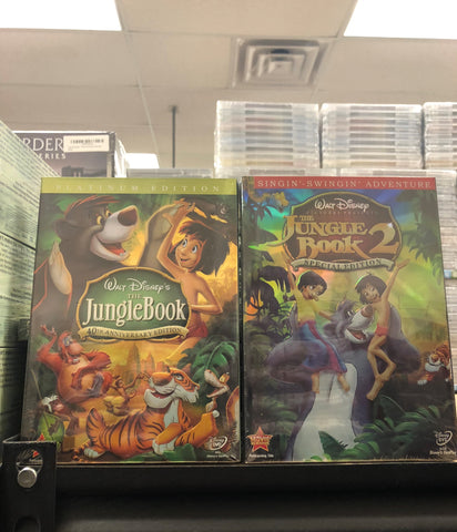 Jungle Book DVD Series 2 Movie Set
