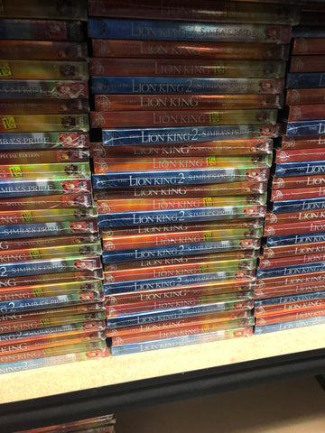 Lion King DVD Series Includes All 3 Movies 