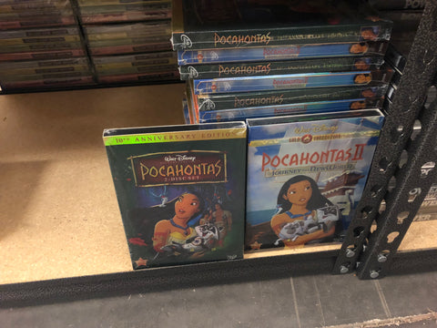 Pocahontas DVD Series 1&2 Movie Set