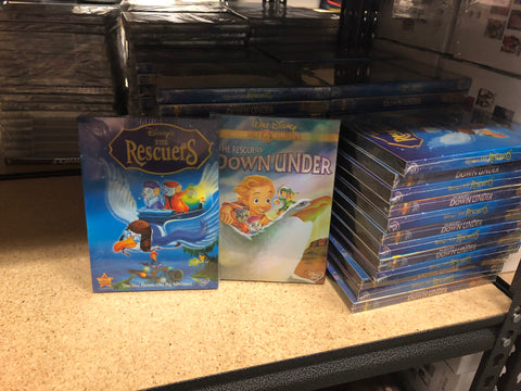 Rescuers DVD Series Movies 1&2 Set