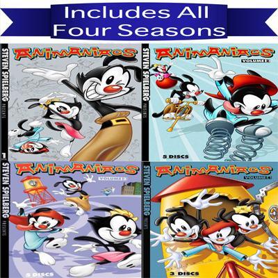 Animaniacs DVD Series 1-4 Set Blaze DVDs