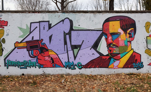 ARYZ Graffiti - Fer Alcala Granollers Spain