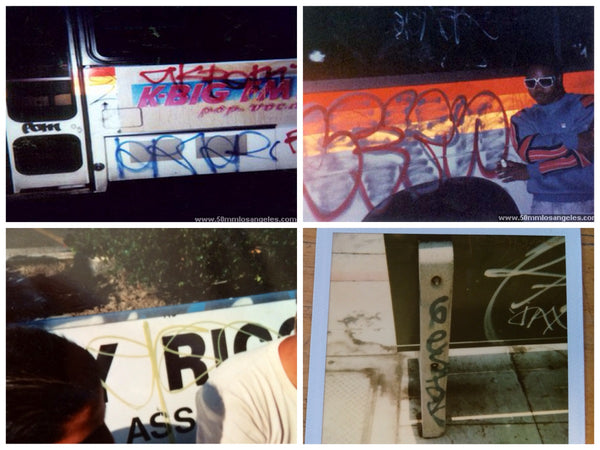 RTD Mobbing Graffiti in Los Angeles 1980s and 1990s