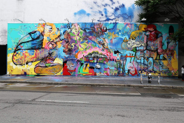 David Choe Houston and Bowery Wall New York City