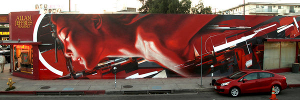 KOFIE x El Mac - ICARAN FLIGHT Mural