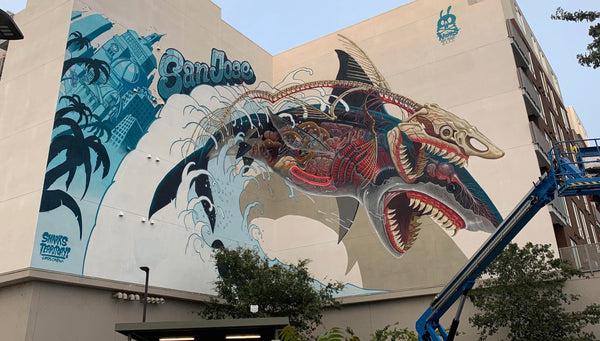 NYCHOS - San Jose Sharks Mural