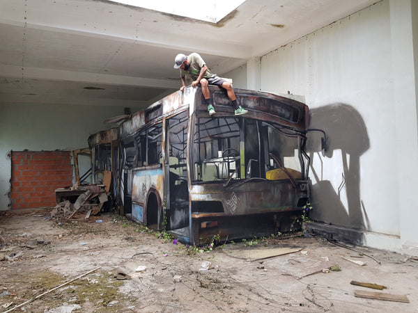 ODEITH - wrecked-bus