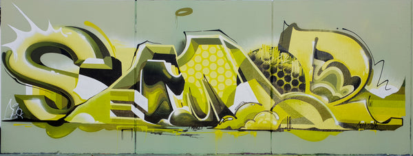 SEMOR - The Mad One Graffiti Piece