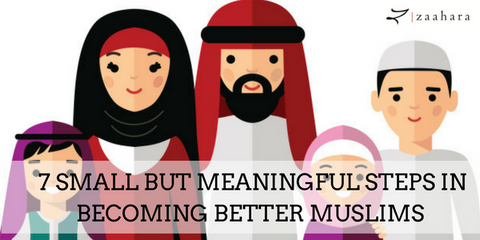 small and meaningful way to be better muslims