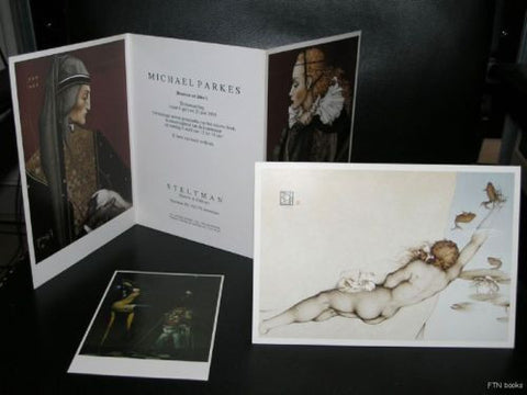 Michael Parkes, Steltman # SET INVITATIONS# mint