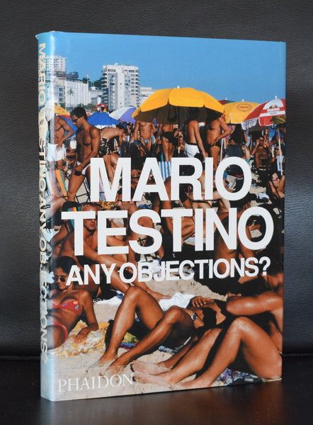 即納-96時間限定 MARIO TESTINO ANY OBJECTIONS? 写真集 古本