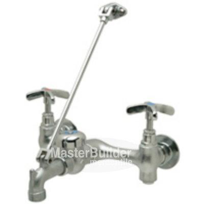 Zurn Z1996 Sf Service Sink Faucet With Vacuum Breaker Wall Brace Pail Hook