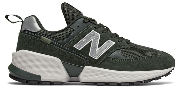 new balance 574 sport black green