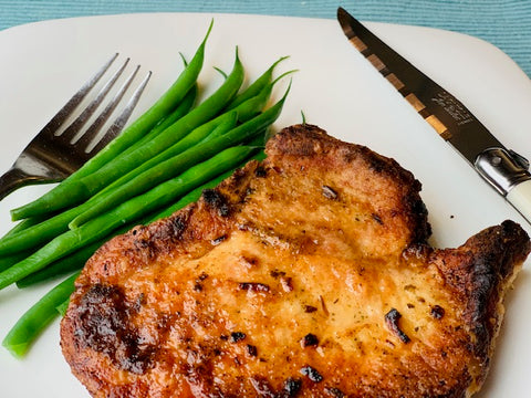 Crispy pork chops