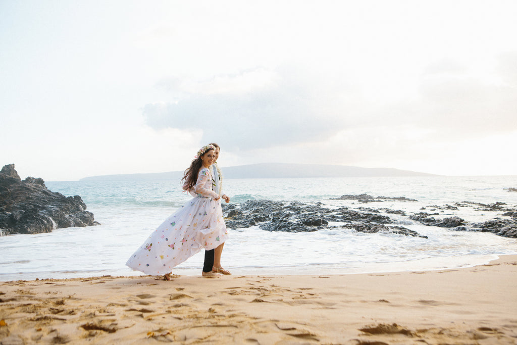 Soak in the moment of the ceremony and the wedding day without dress anxiety