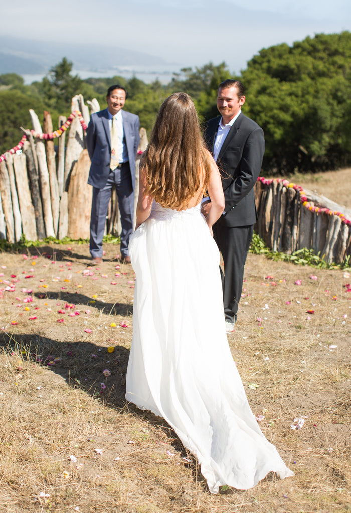 Many of us were already in tears by this early point in the ceremony!  