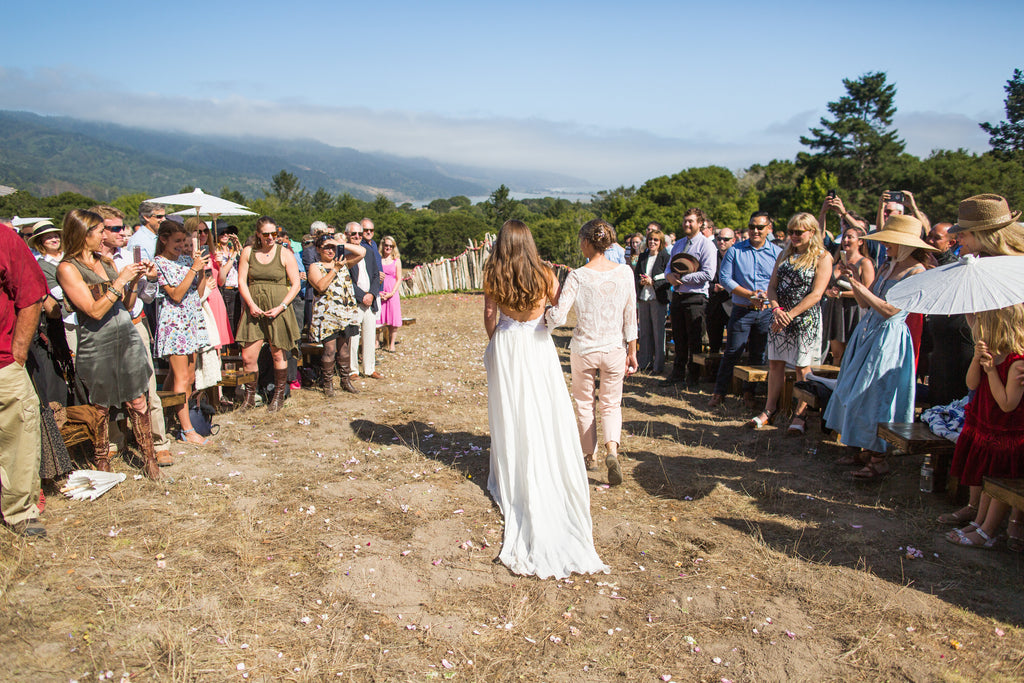 We also considered her venue, and what type of mood she hoped to embody throughout her coastal summer ceremony. 