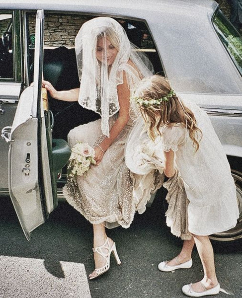 Kate Moss's wedding shoes