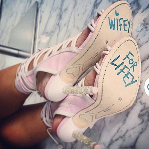 Sophia Webster Lacey Heels, Wifey for Lifey