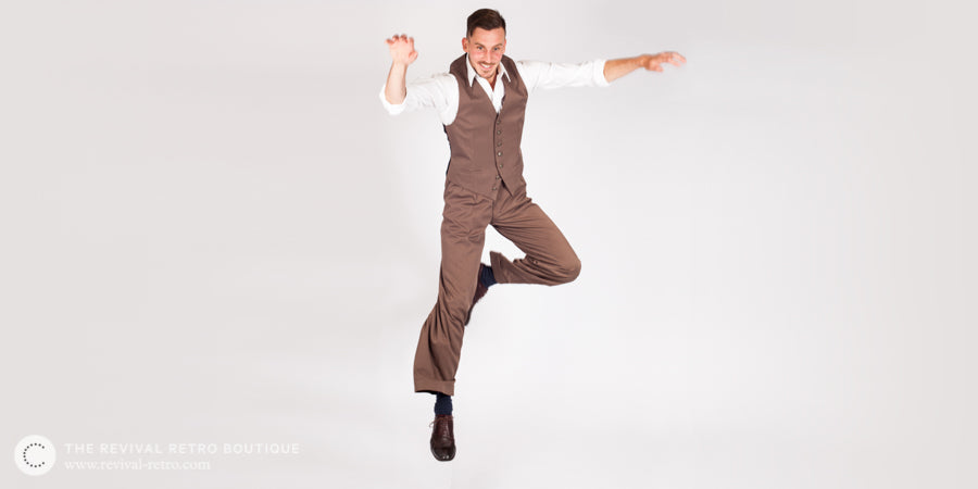 Mens Reproduction 1940s Clothing Swing Dance Lindy Hop
