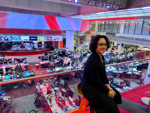 Rowena at BBC News for Small Business Saturday