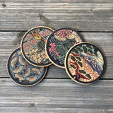 japan manhole cover cork coasters