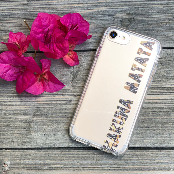 It Means No Worries iPhone Case