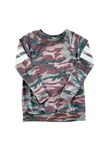The Polly Camo Mini Top