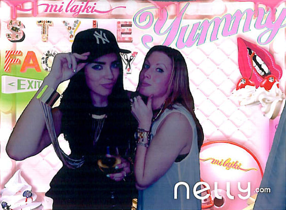 mi lajki style factory at nelly.com UK launch at club Aqua in London with Alexis Knox