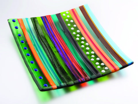 Hockney Inspired Spring Glass Dish, Royal Academy of Arts