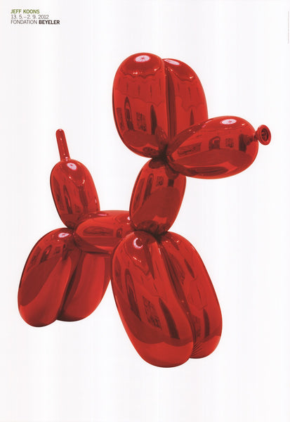 Jeff Koons Balloon Dog: Jeff Koons Art For Sale - CultureLabel