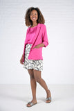 Shirley Blazer Fuchsia Fedora