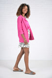 Shirley Blazer Fuchsia Fedora