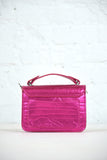 Renei Shiny Structure Bag Neo Pink