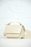 Renei Glossy Structure Bag Ancient White