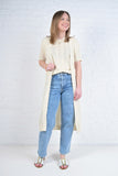 Shelley Long Vest Birch